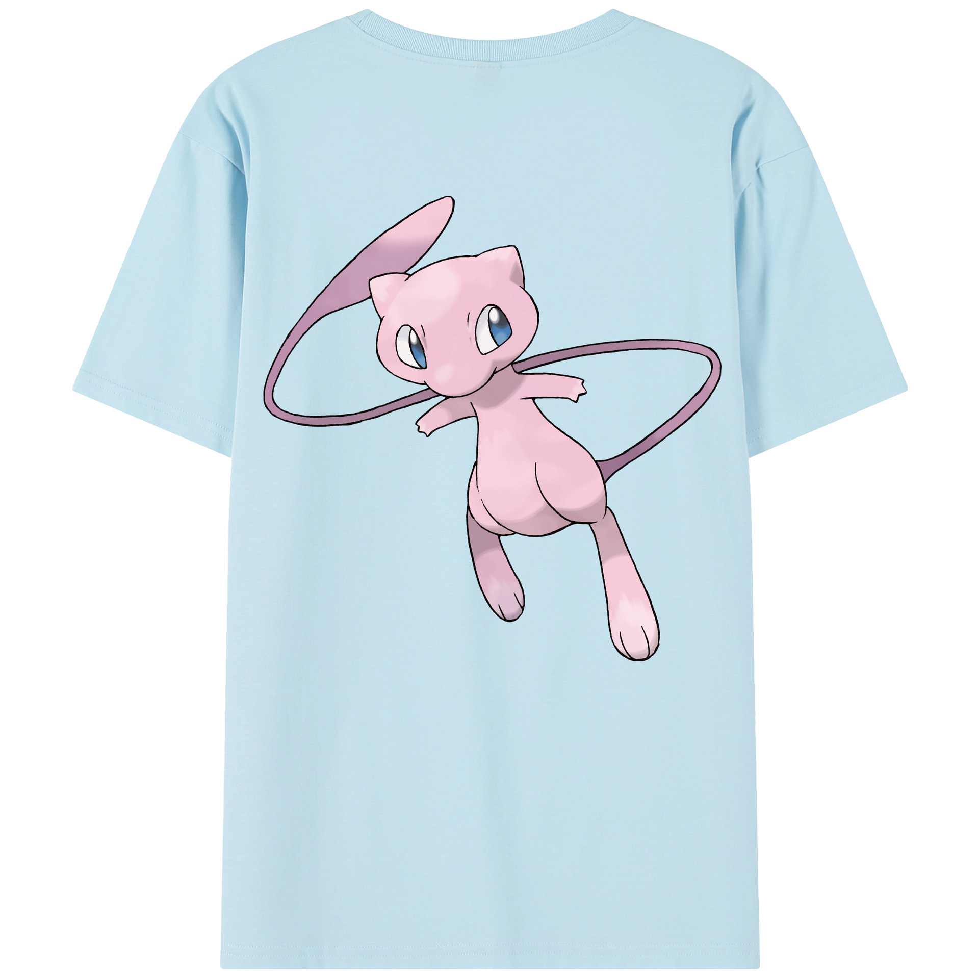 （画像用） ポケットモンスター Pokémon 綿100％半袖Tシャツ（背面プリント）